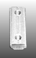 T-nuts, 38mm long with (2) M6 threaded holes